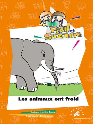 cover image of Les animaux ont froid